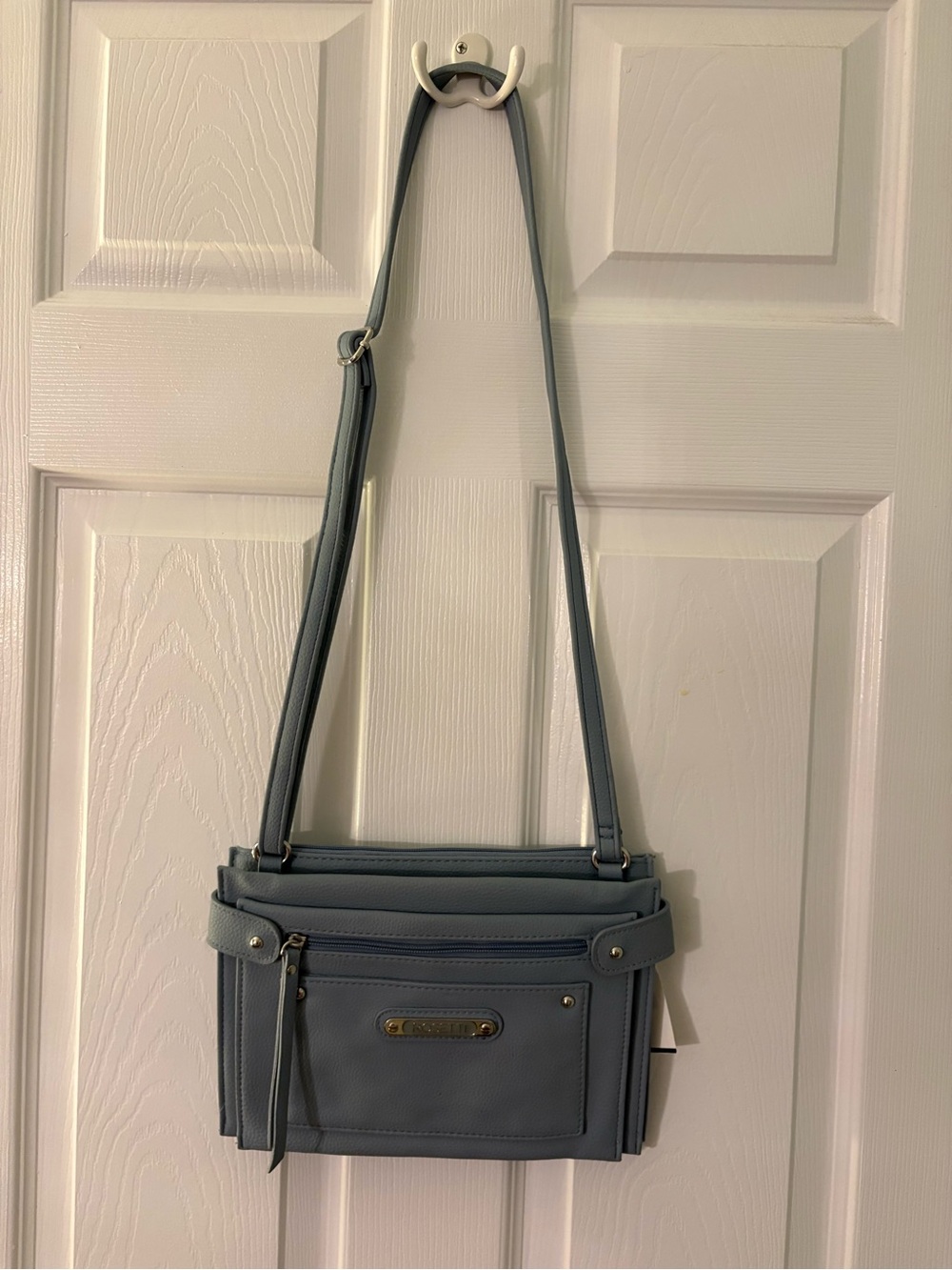 Rosetti Zuma Triple Entry Crossbody Bag Blue